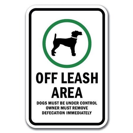 Signmission 18 in Height, 0.12 in Width, Aluminum, 12" x 18", A-1218 Pet-Animal - OfLeaAre A-1218 Pet-Animal - OfLeaAre